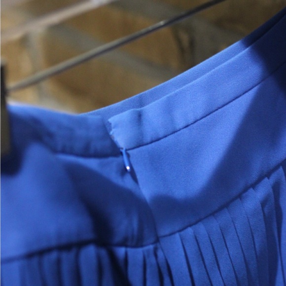 J. Crew Vibrant Blue Maxi Skirt Size 16 - Picture 5 of 5